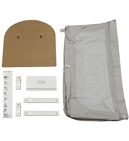 Lit bébé Shnuggle - Kit de conversion - 125x66 cm - Dove Grey Lit bébé Shnuggle - Kit de conversion - 125x66 cm - Dove Grey