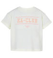 Emporio Armani T-Shirt - Weiß m. Rosa Emporio Armani T-Shirt - Weiß m. Rosa