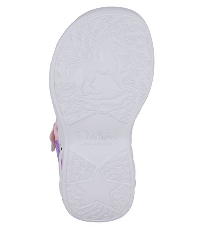 Skechers Sandalen m. Lichten - Unicorn Dromen - Light Pink Multi