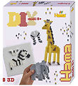 Hama Midi Gift Box - 2500 pcs - 3D Safari Hama Midi Gift Box - 2500 pcs - 3D Safari