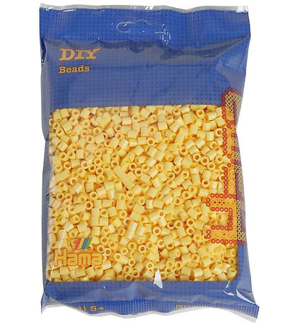 Hama Midi Beads - 3000 pcs - 103 Light Yellow Hama Midi Beads - 3000 pcs - 103 Light Yellow