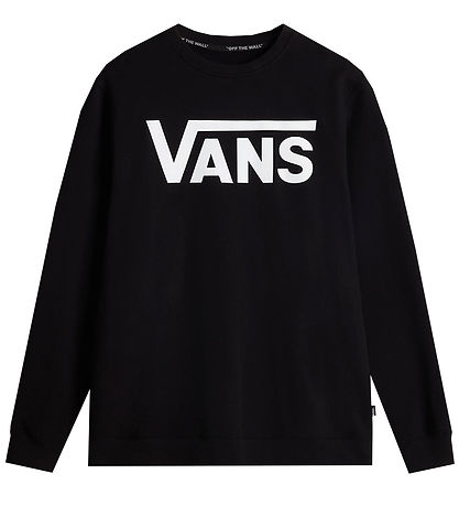 Vans Sweatshirt - Classic+ - Black Vans Sweatshirt - Classic+ - Black
