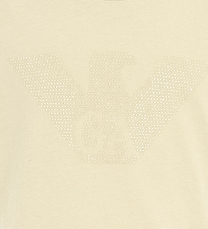 Emporio Armani T-shirt - Parchments w. Rhinestone