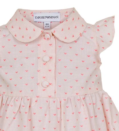 Emporio Armani Kleid - Rosa m. Logos Emporio Armani Kleid - Rosa m. Logos