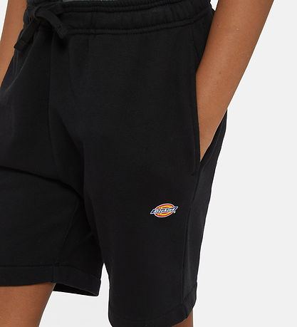 Dickies Sweatshorts - Youth Mapleton - Strick Black Dickies Sweatshorts - Youth Mapleton - Strick Black