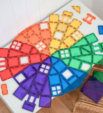 Connetix Magnet set - 102 Parts - Rainbow Creative Pack