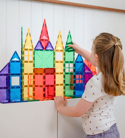Connetix Magnet set - 102 Parts - Rainbow Creative Pack