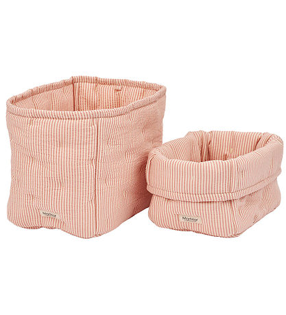 MarMar Storage Baskets - 2-Pack - 25x17/20x15 cm - Soft Cheek St