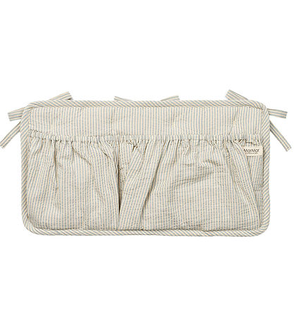 MarMar Sängficka - 40x24 cm - Blue Stone Stripe