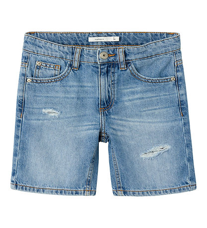 Name It Shorts - Noos - NkmSilas - Medium+ Blue Denim Name It Shorts - Noos - NkmSilas - Medium+ Blue Denim