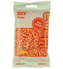 Hama Bio Midi Beads - 1000 pcs - 105 Light Apricot Hama Bio Midi Beads - 1000 pcs - 105 Light Apricot