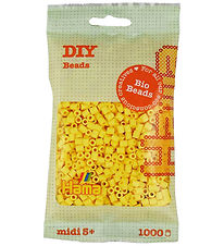 Hama Bio Midi Beads - 1000 pcs - 103 Light Yellow Hama Bio Midi Beads - 1000 pcs - 103 Light Yellow