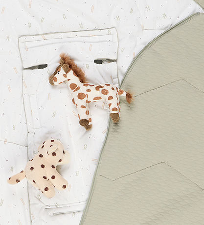 Voksi Footmuff - Breeze Light - 100 cm - Misty Green Fields Voksi Footmuff - Breeze Light - 100 cm - Misty Green Fields