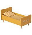 Maileg Wooden bed - Mini - Yellow Maileg Wooden bed - Mini - Yellow