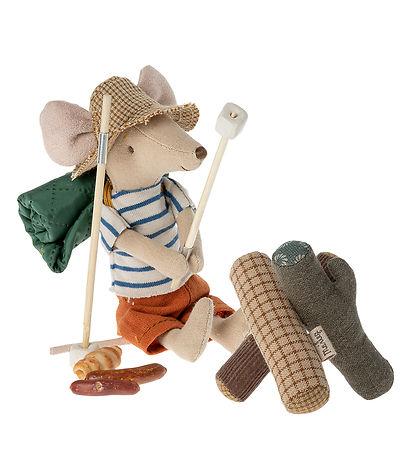 Ensemble de feu de camp Maileg - Souris - Happy Campeur Ensemble de feu de camp Maileg - Souris - Happy Campeur