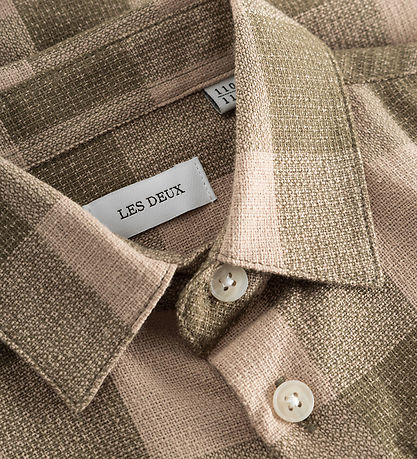 Les Deux Shirt - Handle - Olive Night/Light Desert Sand Les Deux Shirt - Handle - Olive Night/Light Desert Sand
