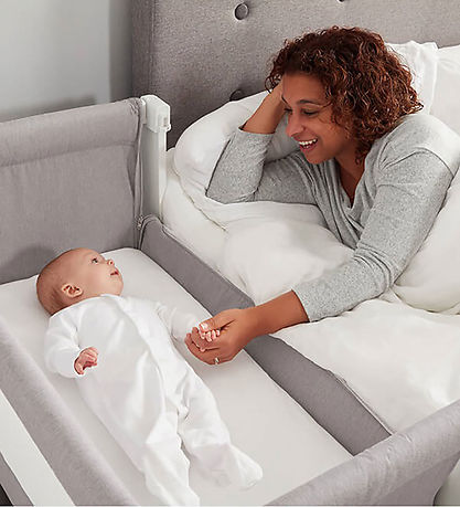 Shnuggle Spjälsäng - Air - Spjälsäng - 95x56 cm - Stone Grey