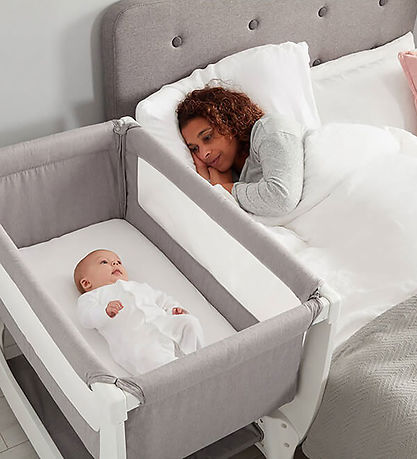 Shnuggle Spjälsäng - Air - Spjälsäng - 95x56 cm - Stone Grey