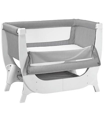 Shnuggle Crib - Air - Bedside Crib - 95x56 cm - Dove Grey Shnuggle Crib - Air - Bedside Crib - 95x56 cm - Dove Grey