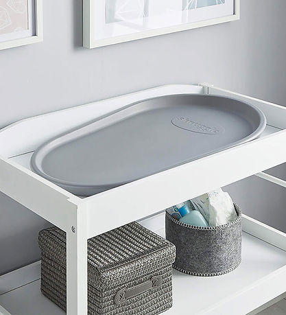 Shnuggle Wickelauflage - Squishy - Grau
