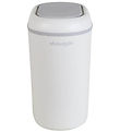 Shnuggle Diaper bin - Eco Touch - White/Grey Shnuggle Diaper bin - Eco Touch - White/Grey