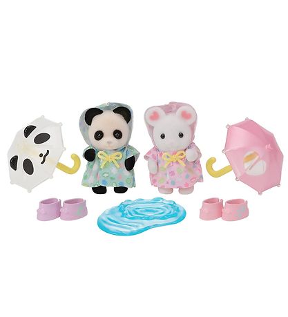 Sylvanian Families - Kinderzimmer Friends - Rainy Day Duo - 5748