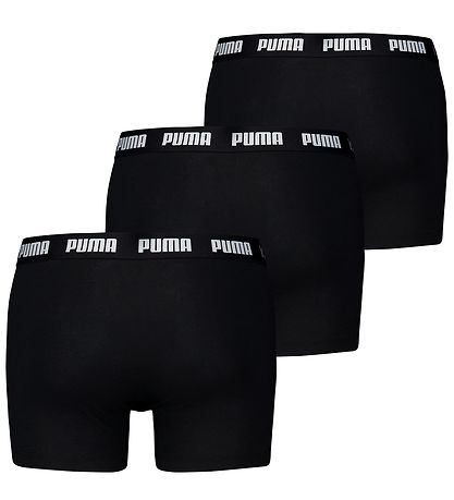 Puma Boxers - 3-Pack - Black/Black Puma Boxers - 3-Pack - Black/Black
