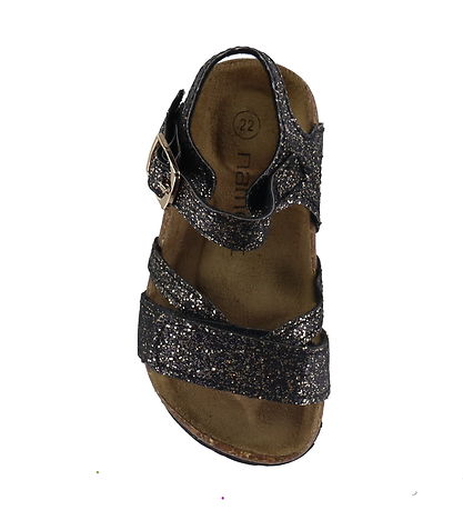 Name It Sandals - NmfFiona - Black Glitter