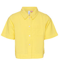 Vero Moda Girl Shirt - VmHart - Lemon Zest