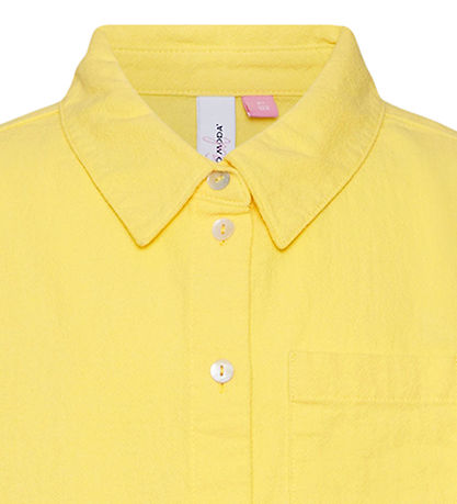 Vero Moda Girl Shirt - VmHart - Lemon Zest Vero Moda Girl Shirt - VmHart - Lemon Zest