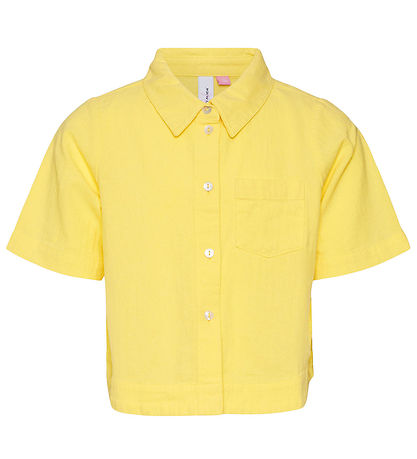 Vero Moda Girl Shirt - VmHart - Lemon Zest Vero Moda Girl Shirt - VmHart - Lemon Zest
