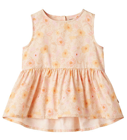 Top Wheat - Bea - Albâtre Flower Bobbles Top Wheat - Bea - Albâtre Flower Bobbles