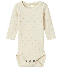 Lil' Atelier Bodysuit l/s - NbfGago - Noos - Turtledove/Heart Lil' Atelier Bodysuit l/s - NbfGago - Noos - Turtledove/Heart