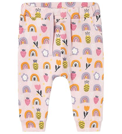 Name It Hosen - NbfVandora - Parfait Pink/Rainbow