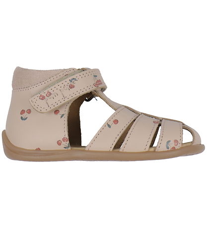 Pom Pom Sandalen - Voorgerechten Klittenband - Cherry Pom Pom Sandalen - Voorgerechten Klittenband - Cherry