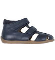 Pom Pom Sandaler - Forretter to Velcro - Navy Pom Pom Sandaler - Forretter to Velcro - Navy