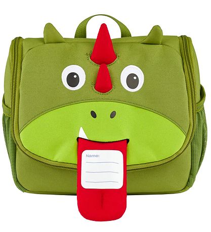 Affenzahn Toiletry Bag - Dragon - Green