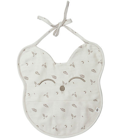 Müsli Bib - Oat - Bear - Desert Green/Cashew