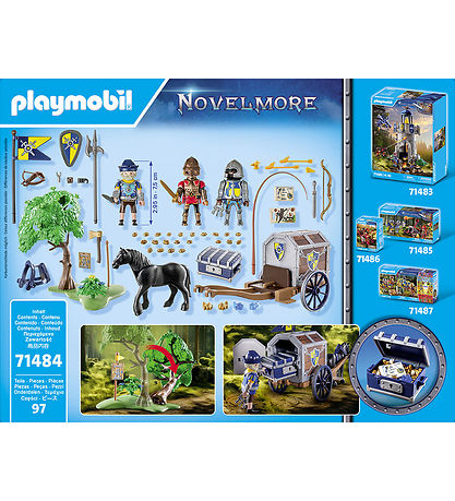 Playmobil Novelmore - Transport robbery - 71484 - 97 Parts