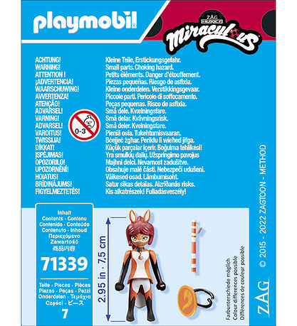 Miraculeux Playmobil - Rena Rouge - 7 Parties - 71339