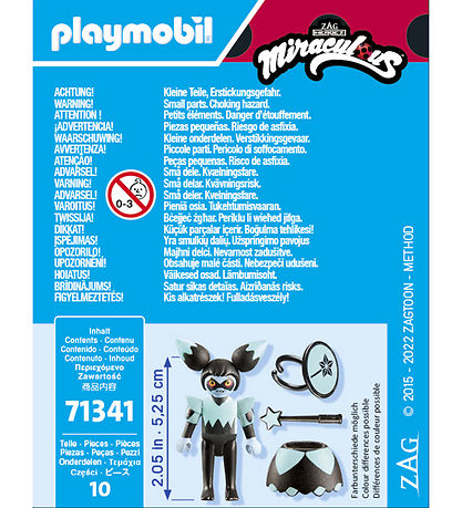 Playmobil Miraculous - Puppeteer - 71341 - 10 Parts