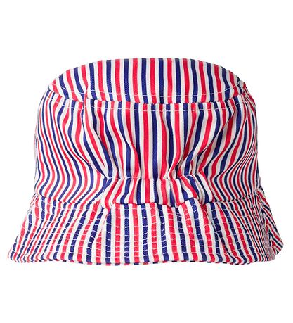 Name It Bucket Hat - NmnOli - Clematis Blue/Jet Stream/Fiery Red Name It Bucket Hat - NmnOli - Clematis Blue/Jet Stream/Fiery Red
