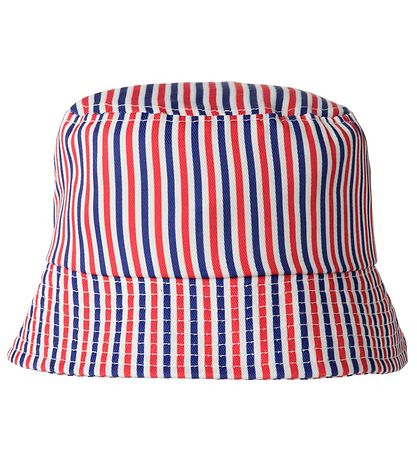Name It Bucket Hat - NmnOli - Clematis Blue/Jet Stream/Fiery Red Name It Bucket Hat - NmnOli - Clematis Blue/Jet Stream/Fiery Red