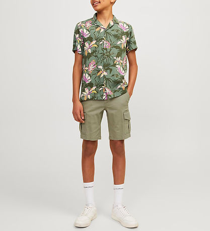 Jack & Jones Shorts - JpstJoe - Olja Green