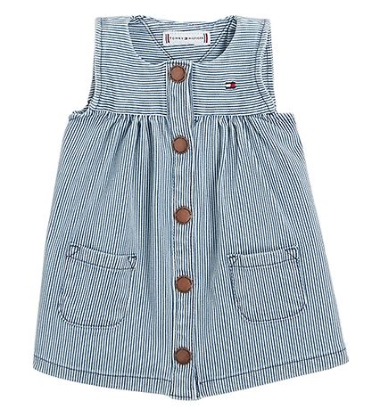 Tommy Hilfiger Set - Dress/T-shirt/Bloomers - Denim stripe
