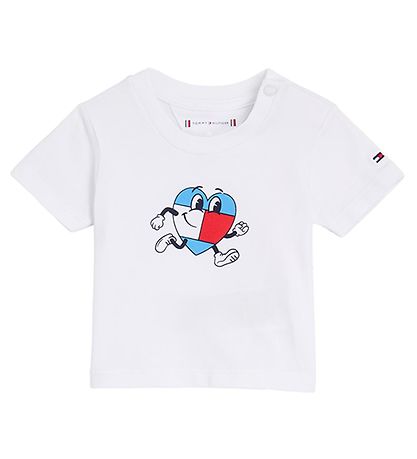 Tommy Hilfiger Set - Dress/T-shirt/Bloomers - Denim stripe