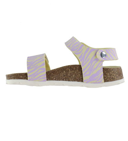 Superfit Sandaler - Fussbettpantoff - Gul/Lila