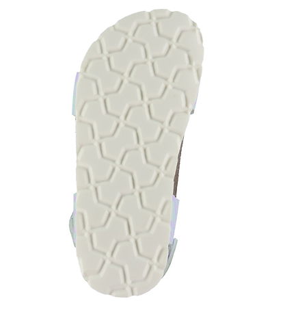 Superfit Sandals -Fussbettpantoff - Green/Purple