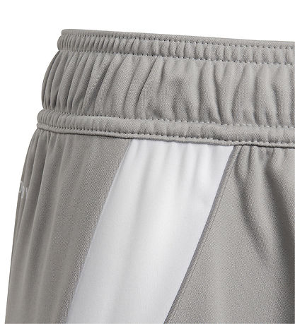 adidas Performance Shortsit - Tiro24 SHO Y - Harmaa/Valkoinen