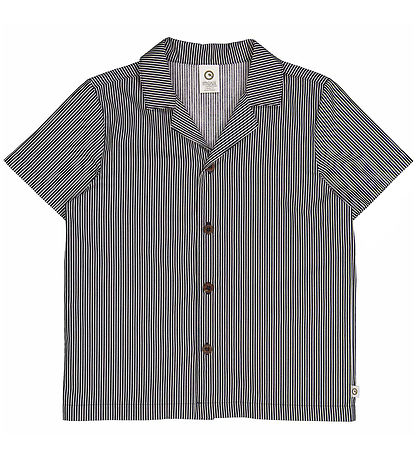 Müsli Shirt - Poplin Stripe - Conditioner Cream/Night Blue Müsli Shirt - Poplin Stripe - Conditioner Cream/Night Blue